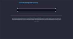 Desktop Screenshot of bioconnectsystems.com